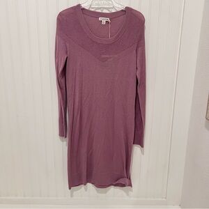 Toad & Co NWT Cambria Mauve Sweater Dress S Outdoors Hiking Sustainable